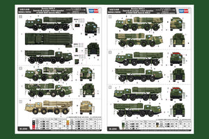 Hobby Boss 82940 Russian 9A52-2 Smerch-M Multiple Rocket Launcher of RSZO 9k58 1/72 – obrázek 5
