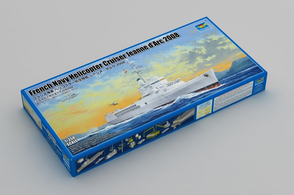 Trumpeter 05635 French Navy Helicopter Cruiser Jeanne dArc 2008 1/350 – image 2