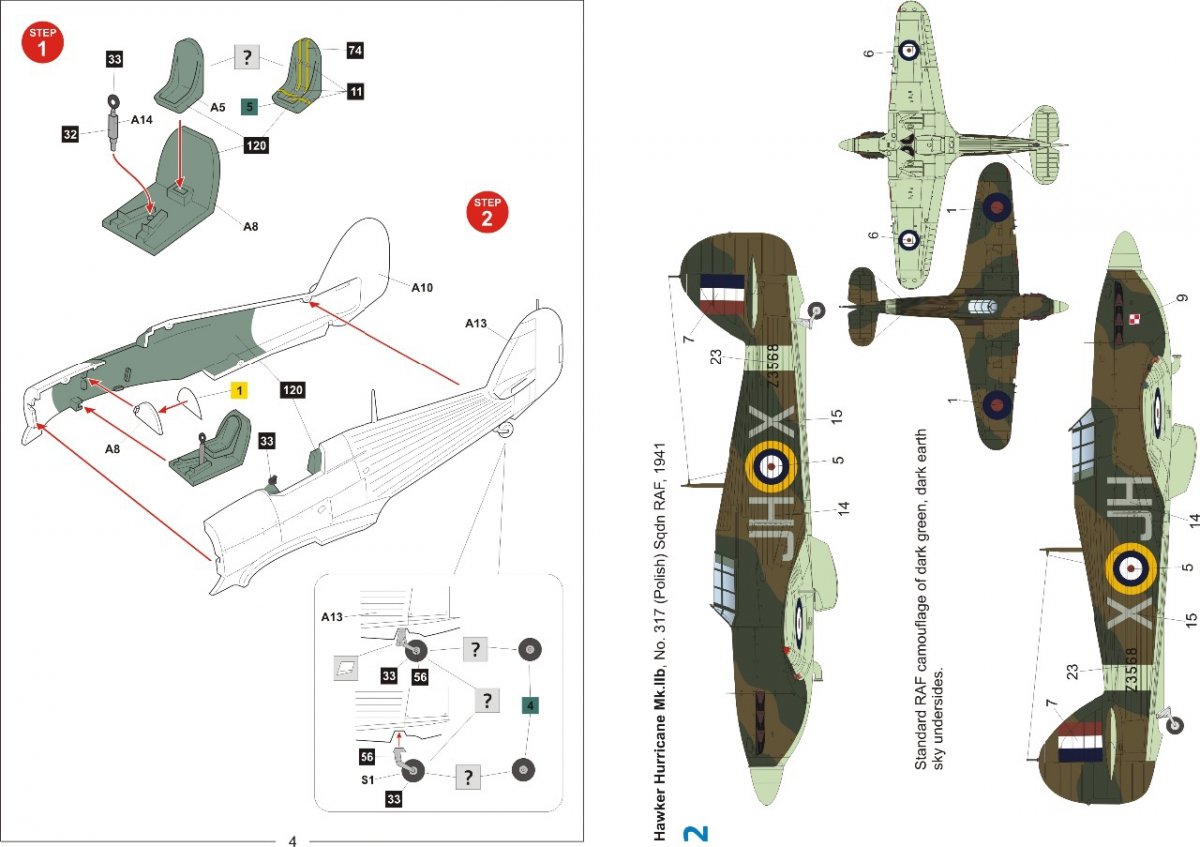 Fly 72044 Hawker Hurricane Mk.IIb 1/72 – Bild 7