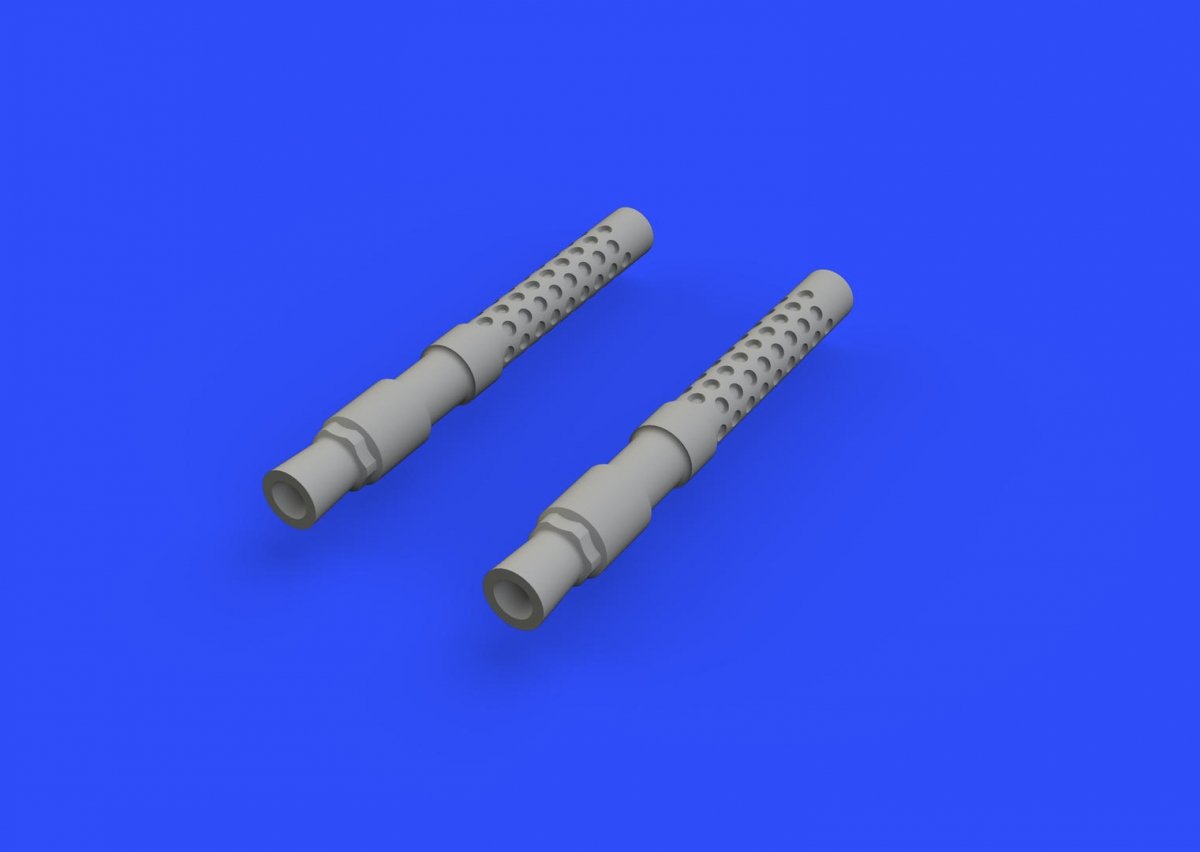Eduard 648401 Bf 109G-6 gun barrels TAMIYA 1/48