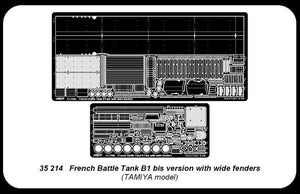 Aber 35214 French battle tank B1 bis version with wide fenders 1/35 – zdjęcie 6