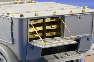 Eduard 36066 Sd. Kfz.7 Zugkraftwagen 8t tool boxes 1/35 Trumpeter – image 3