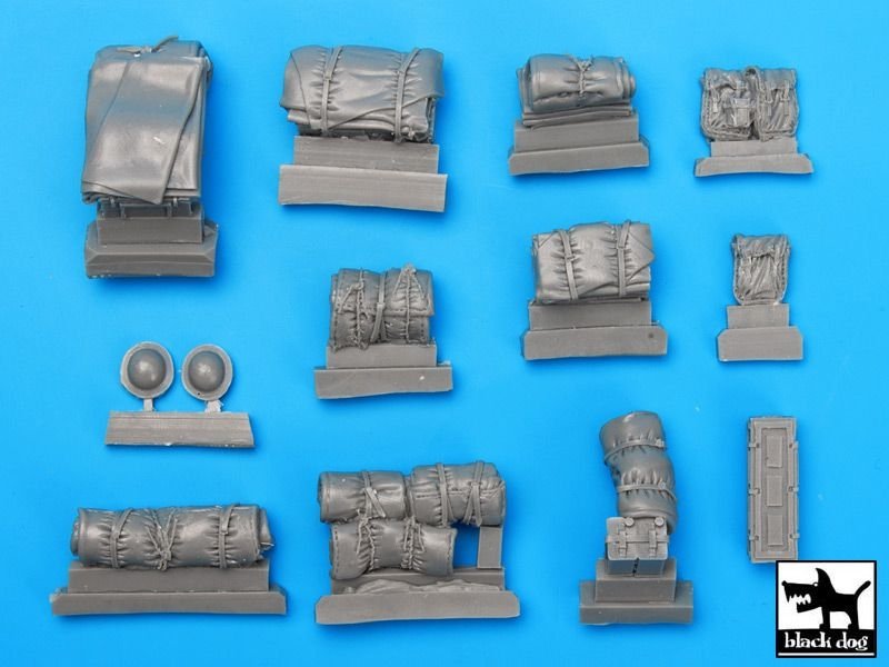 Black Dog T35059 British Humber Mk IV accessories set 1/35 – image 6