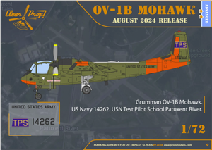 Clear Prop! CP72038 OV-1B Mohawk &amp;quot;Pilot School&amp;quot; ADVANCED KIT 1/72 – Bild 6
