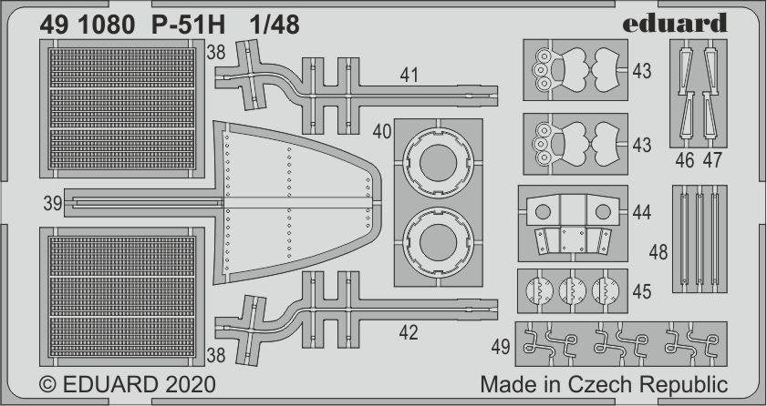 Eduard 491080 P-51H 1/48 MODELSVIT – obrázek 2
