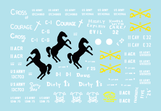 Star Decals 35-933 11th Cavalry in Vietnam and Cambodia 1 1/35 – image 2