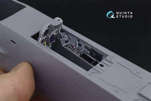 Quinta Studio QD32101 F/A-18C Early 3D-Printed &amp;amp; colored Interior on decal paper (for Academy kit) 1/32 – image 3