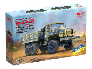 ICM 72708 URAL-4320 Military Truck of the Armed Forces of Ukraine 1/72 – Bild 2