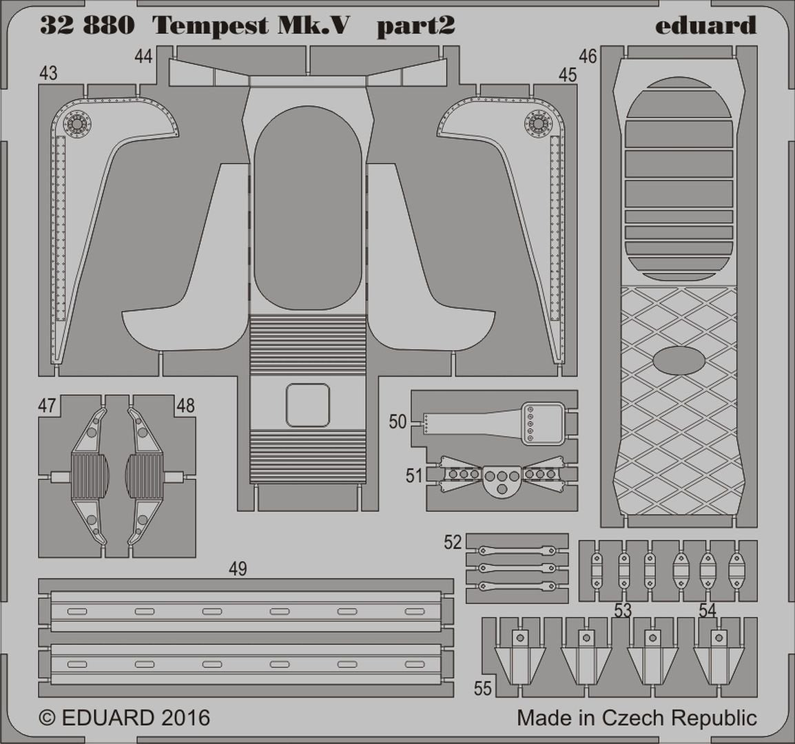 Eduard 32880 Tempest Mk. V 1/32 SPECIAL HOBBY – immagine 2