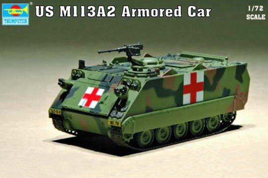 Trumpeter 07239 US M 113A2 Armored Car 1/72