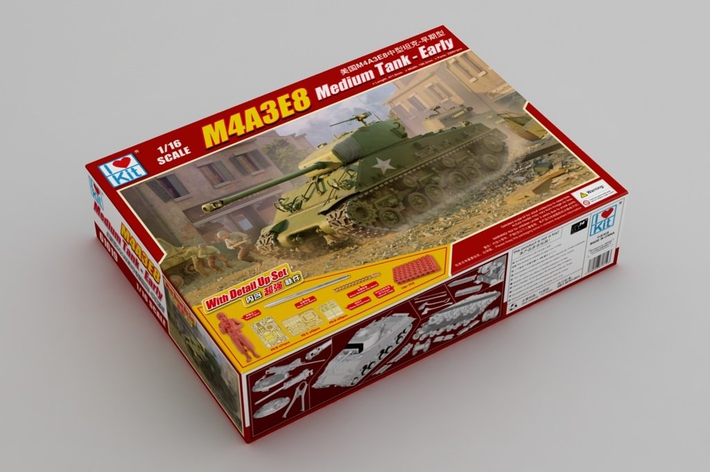 I Love Kit 61619 M4A3E8 Medium Tank - Early 1/16 – imagen 2