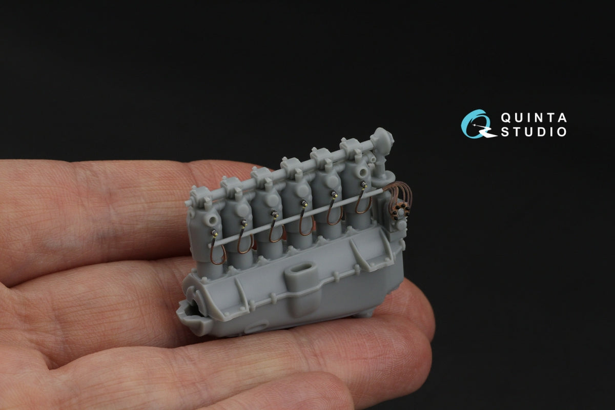 Quinta Studio QP32022 DAIMLER-MERCEDES D.III Electrical wiring, for Roland C.II, Albatros DI-V, Pfalz D.III/D.XII, Junkers D.1 etc (Wingnut Wings, Roden) 1/32 – imagen 9