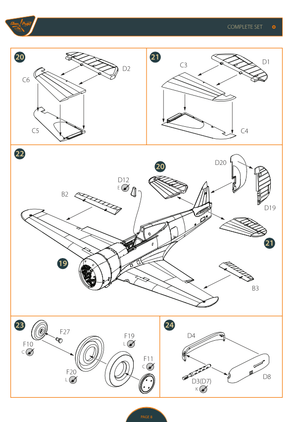 Clear Prop! CP4804 H-75N Hawk ADVANCED KIT 1/48 – obrázek 34