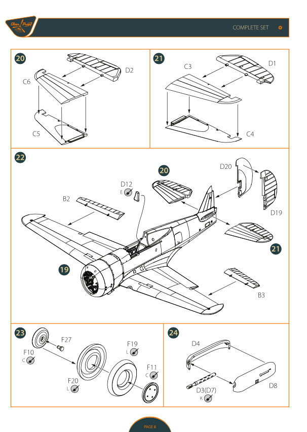 Clear Prop! CP4804 H-75N Hawk ADVANCED KIT 1/48 – obrázek 34