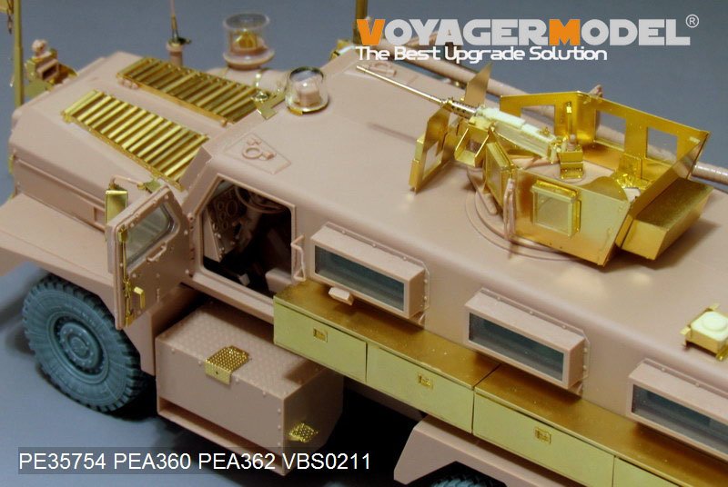 Voyager Model PE35754 Modern US COUGAR 6X6 MRAP (For MENG SS-005) 1/35 – obrázek 3