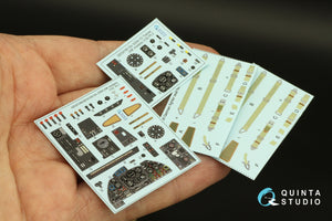 Quinta Studio QD32160 Do 335A-10 3D-Printed &amp;amp; colored Interior on decal paper (HK models) 1/32 – immagine 7