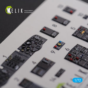 KELIK K72103 CH-47A interior 3D decals for Trumpeter kit 1/72 – image 5
