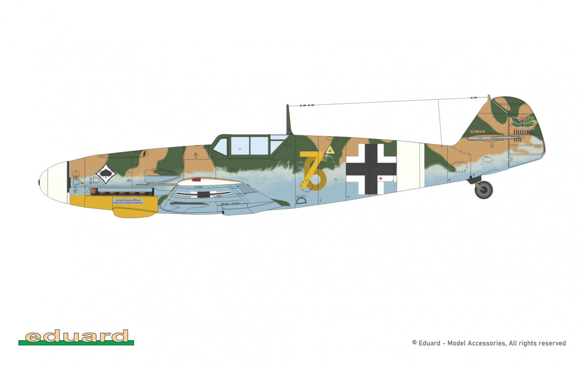 Eduard 84203 Bf 109G-4 - The Weekend Edition 1/48 – obrázek 5