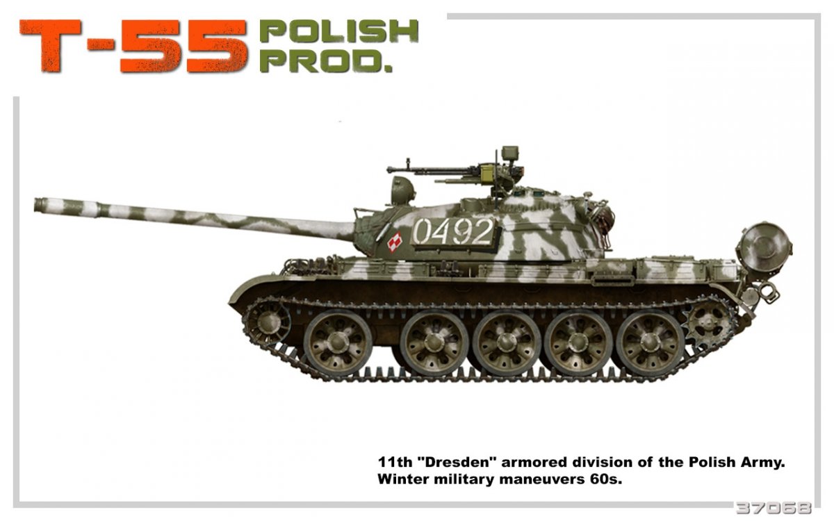 MiniArt 37068 T-55 POLISH PRODUCTION 1/35 – image 2
