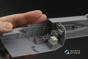 Quinta Studio QDS-32250 A-26C Invader 3D-Printed &amp;amp; coloured Interior on decal paper (Hobby Boss) (with 3D-printed resin parts) 1/32 – zdjęcie 7