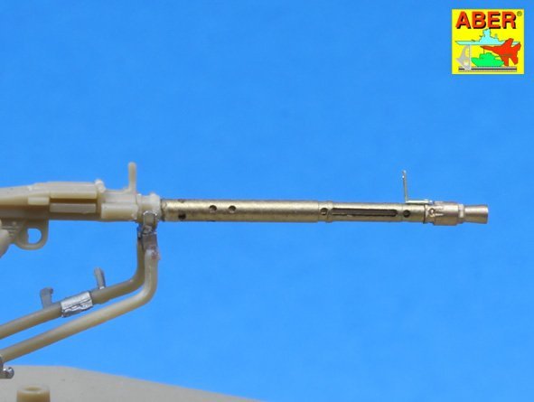 Aber 35L-098 Set of 2 barrels for German tank machine gun MG 34 with Panzermantel 1/35 – image 4