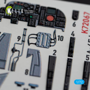 KELIK K72067 A-6E INTRUDER INTERIOR 3D DECALS FOR ITALERI KIT 1/72 – image 5