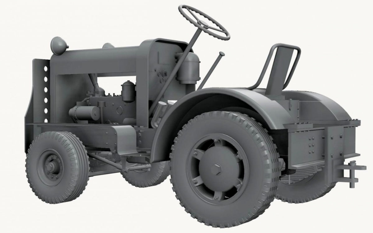 Thunder Model 32001 US Tug Clarktor-6 Mill-33 The heavy duty airfield tractor 1/32 – imagen 8