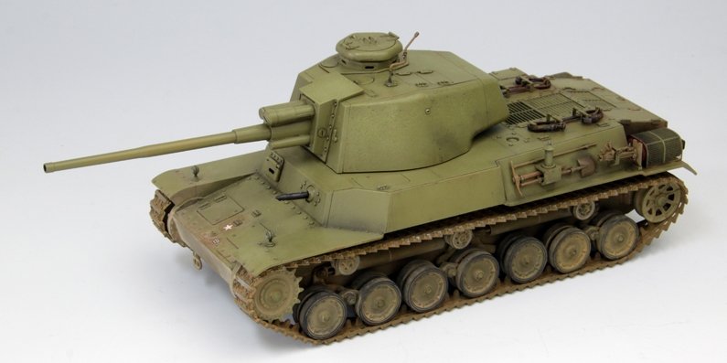 Fine Molds FM32 IJA Medium Tank Type 4 Chi-To Prototype Ver. 1/35 – obrázek 2