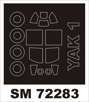 Montex SM72283 YAK-1 BRENGUN 1/72