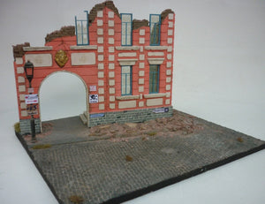 RT-Diorama 35222 Diorama-Base: &amp;quot;Bombed out Street&amp;quot; 1/35 – image 3