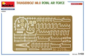 MiniArt 48012 THUNDERBOLT Mk.II. ROYAL AIR FORCE. ADVANCED KIT 1/48 – Bild 4