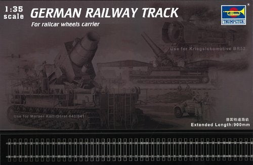 Trumpeter 00213 Coffret de rails de chemin de fer allemand (1/35) 
