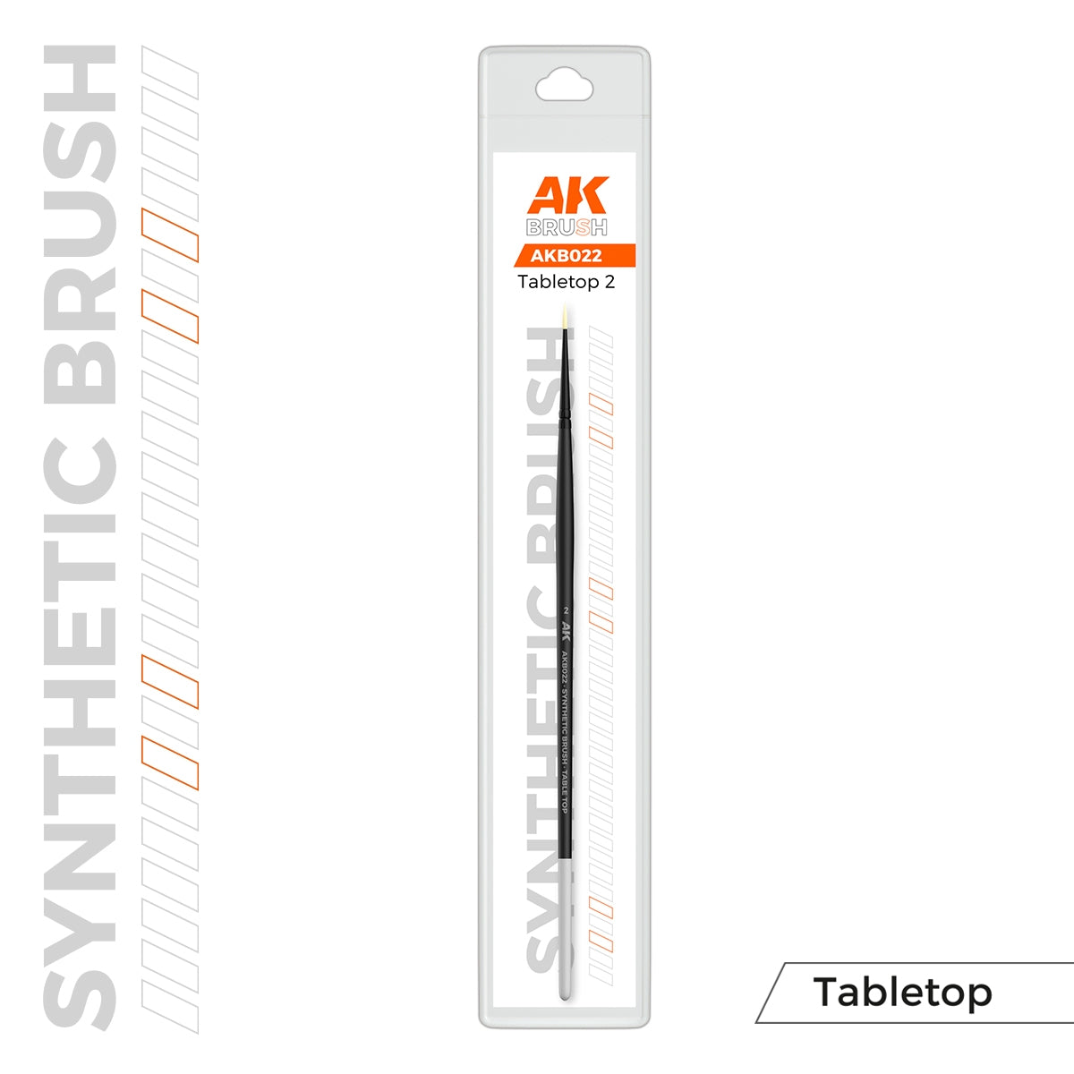 AK Interactive AKB022 AK SYNTHETIC TABLETOP BRUSH – 2 – image 2