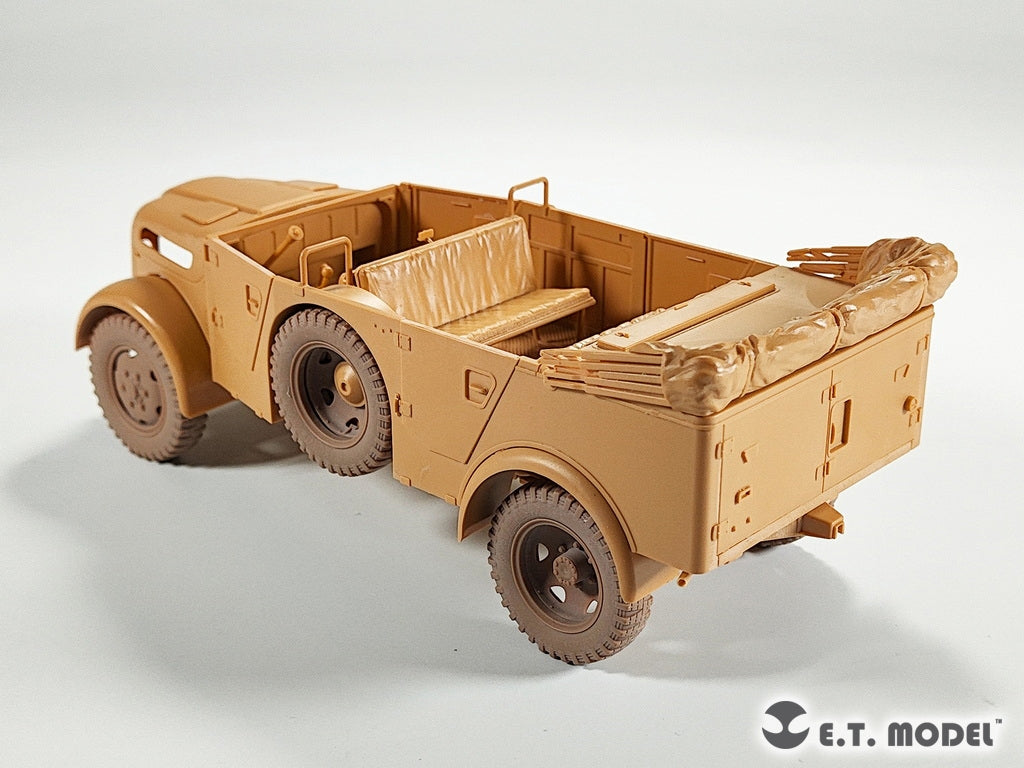 ET Model P35-137 WWII German Steyr Type1500A/1500A-1 Sagged wheels For TAMIYA Kit 1/35 – imagen 7