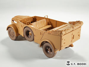 ET Model P35-137 WWII German Steyr Type1500A/1500A-1 Sagged wheels For TAMIYA Kit 1/35 – imagen 7