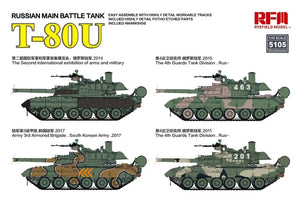 Rye Field Model 5105 Russian Main Battle Tank T-80U 1/35 – obrázek 2