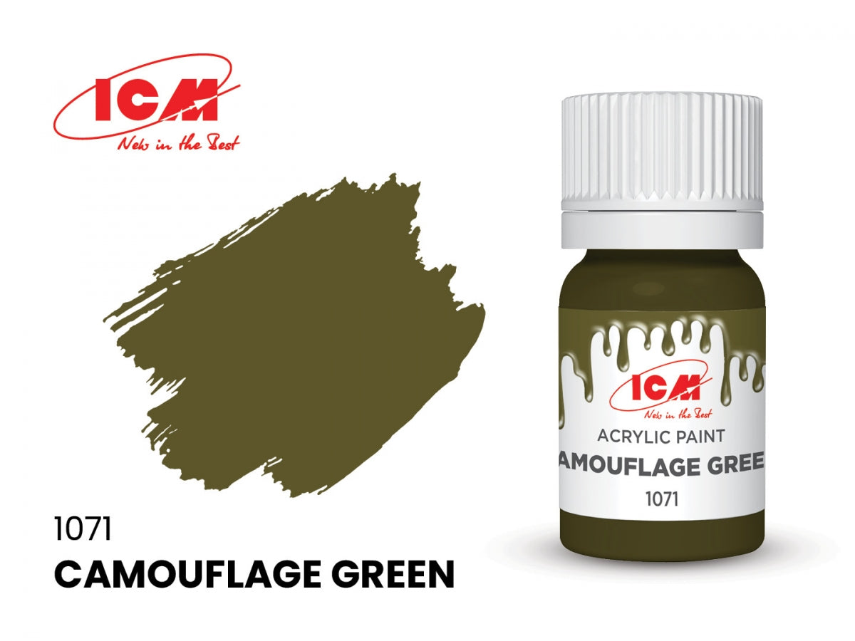 ICM 3097 Acrylic paint set for Luftwaffe training aircraft 12ml x 6