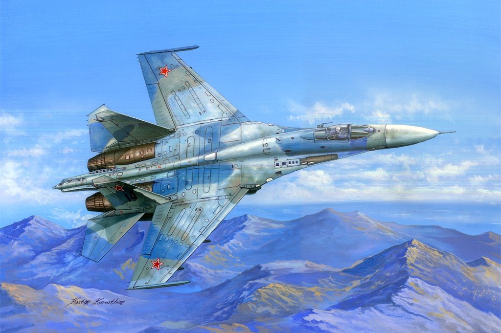 Hobby Boss 81711 Su-27 Flanker B 1/48 