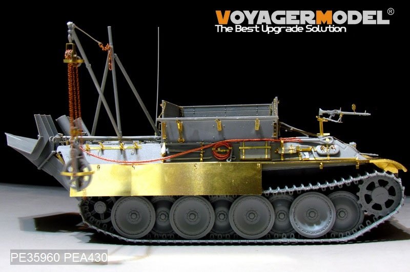 Voyager Model PE35960 WWII German Bergepanther Ausf.G Basic For TAKOM 2107 1/35 – image 7