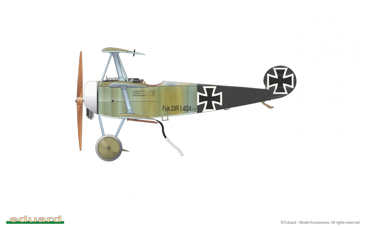 Eduard 7039 Fokker Dr. I 1/72 – immagine 7