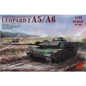 Border Model BT-002 Leopard 2A5/A6 Early &amp;amp; 2A5/2A6 Late 3 in 1 1/35