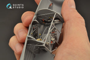 Quinta Studio QD32104 Fiat CR.42 3D-Printed &amp;amp; colored Interior on decal paper (ICM) 1/32 – imagen 9