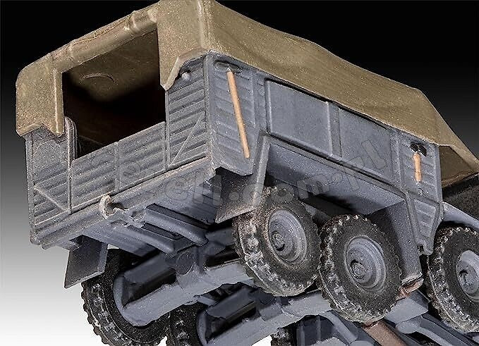 Revell 63344 Krupp Protze KFZ 69 with 3.7cm Pak - model set 1/76 – Bild 4