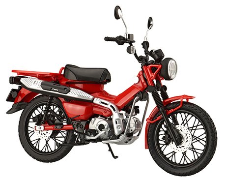 Fujimi 141916 B-NX-3 Honda Hunter Cub CT 125 (Growing Red) 1/12 – image 3