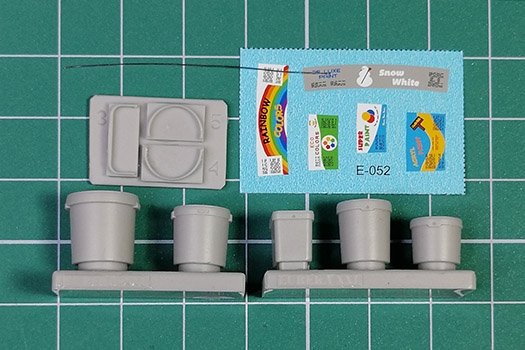 EUREKA XXL E-052 Plastic containers for paint 1/35 – image 3