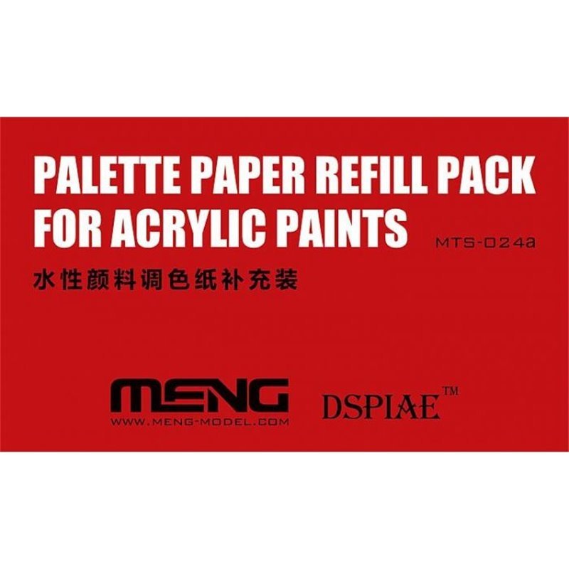 Meng Model MTS-024a Palette Paper Refill Pack (wet pallet paper)