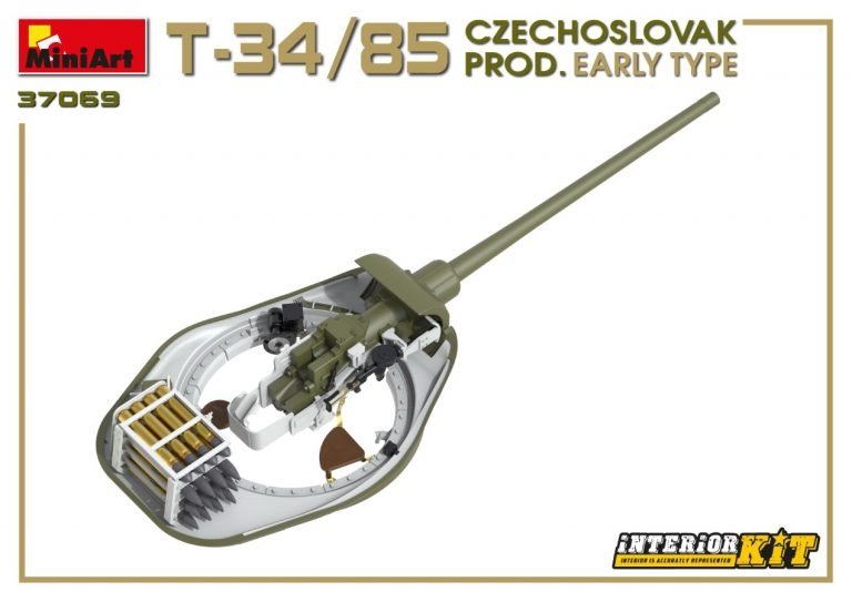 Miniart 37069 T-34/85 Czechoslovak Prod. Early Type 1/35 – obrázek 13