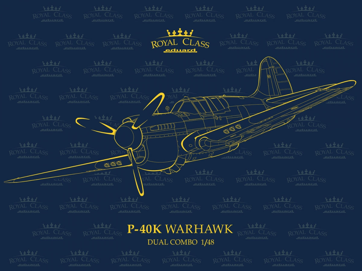 Eduard R0024 Curtiss P-40 K Warhawk - Dual Combo / The Royal Class 1/48