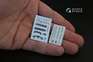 Quinta Studio QD48142 FW 190D-9 3D-Printed &amp;amp; colored Interior on decal paper (for Tamiya kit) 1/48 – Bild 2