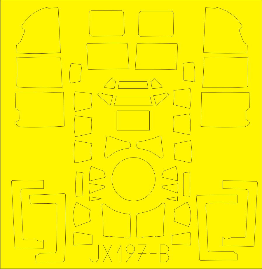 Eduard JX197 B-17E HK MODELS 1/32 – immagine 3